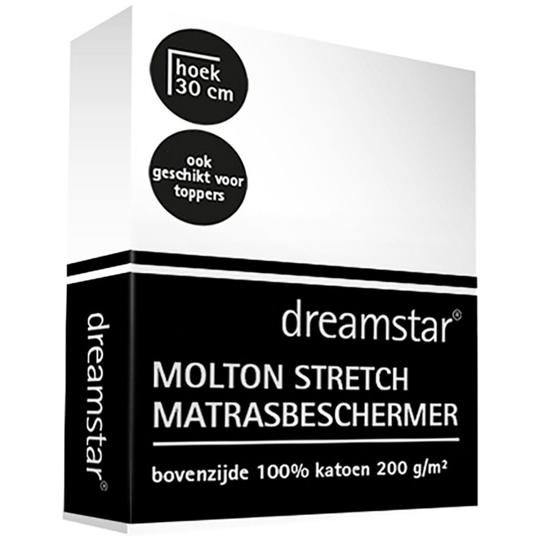 Dreamstar Hoeslaken Molton stretch 160x200-180x200 | 1