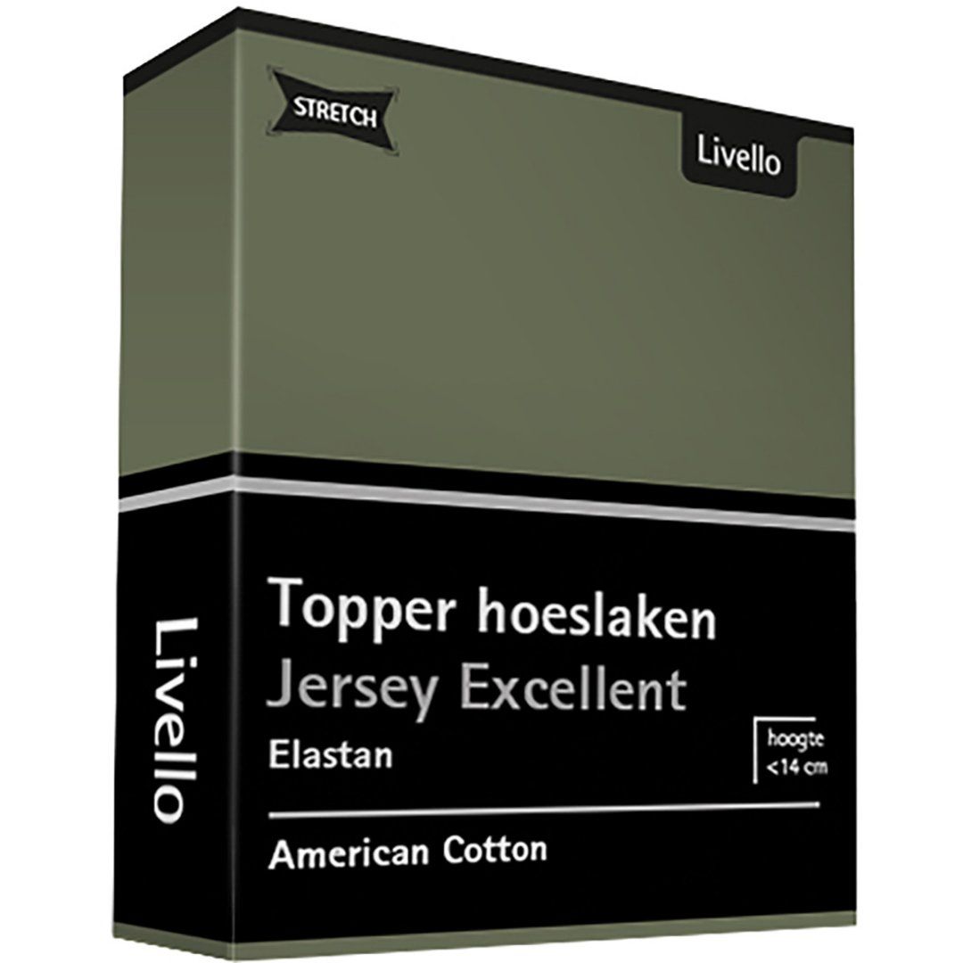 Livello Hoeslaken Topper Jersey Excellent Green 90x200