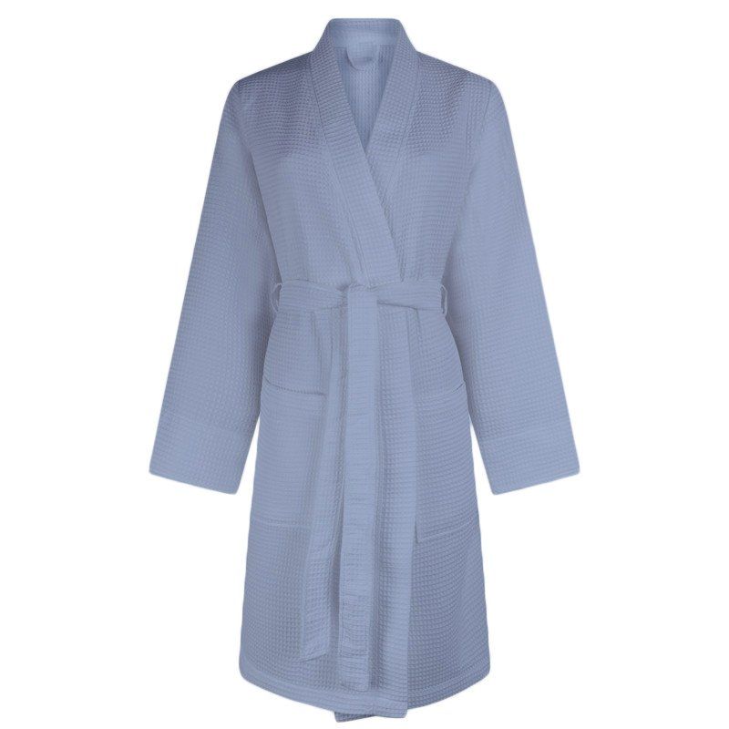 Linolux Badjas Nature Short Denim Blue M | 1