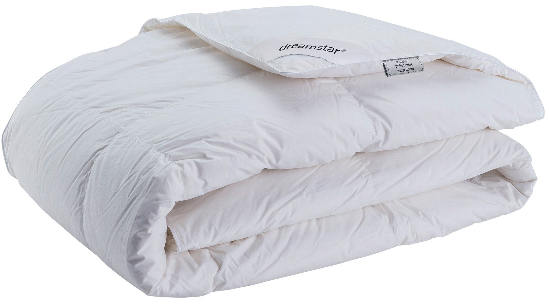 Dreamstar Dekbed Xclusive 90% zuivere Gans 140x200 enkel | 1