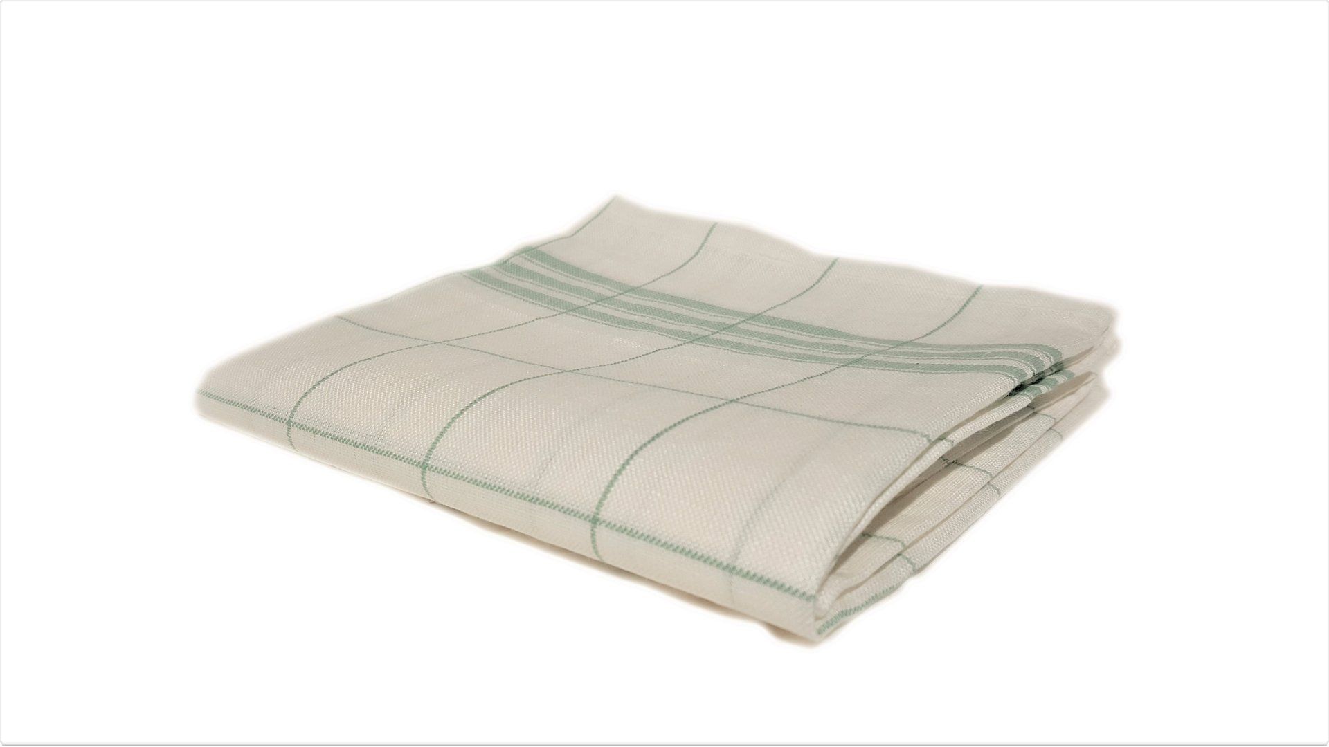 Glazendoek Linnen Groen