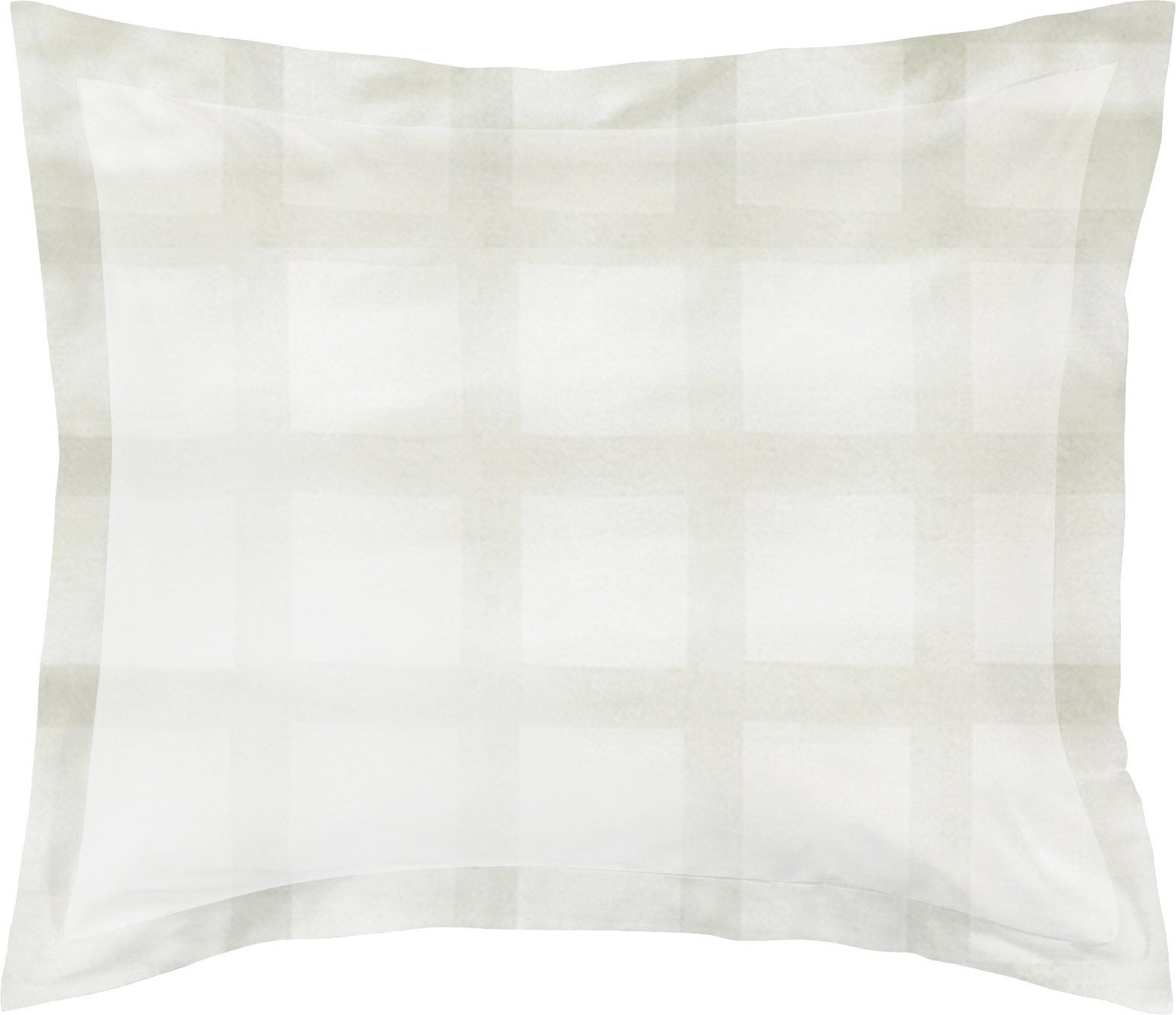 Linolux Kussensloop Quadrant NEW Offwhite 60x70 | 1