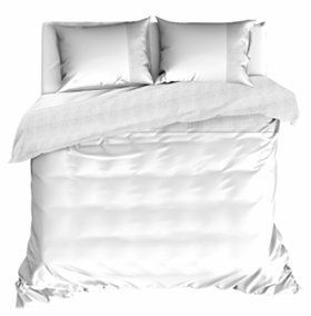 Livello Dekbedovertrek Seersucker White 1 persoons | 1
