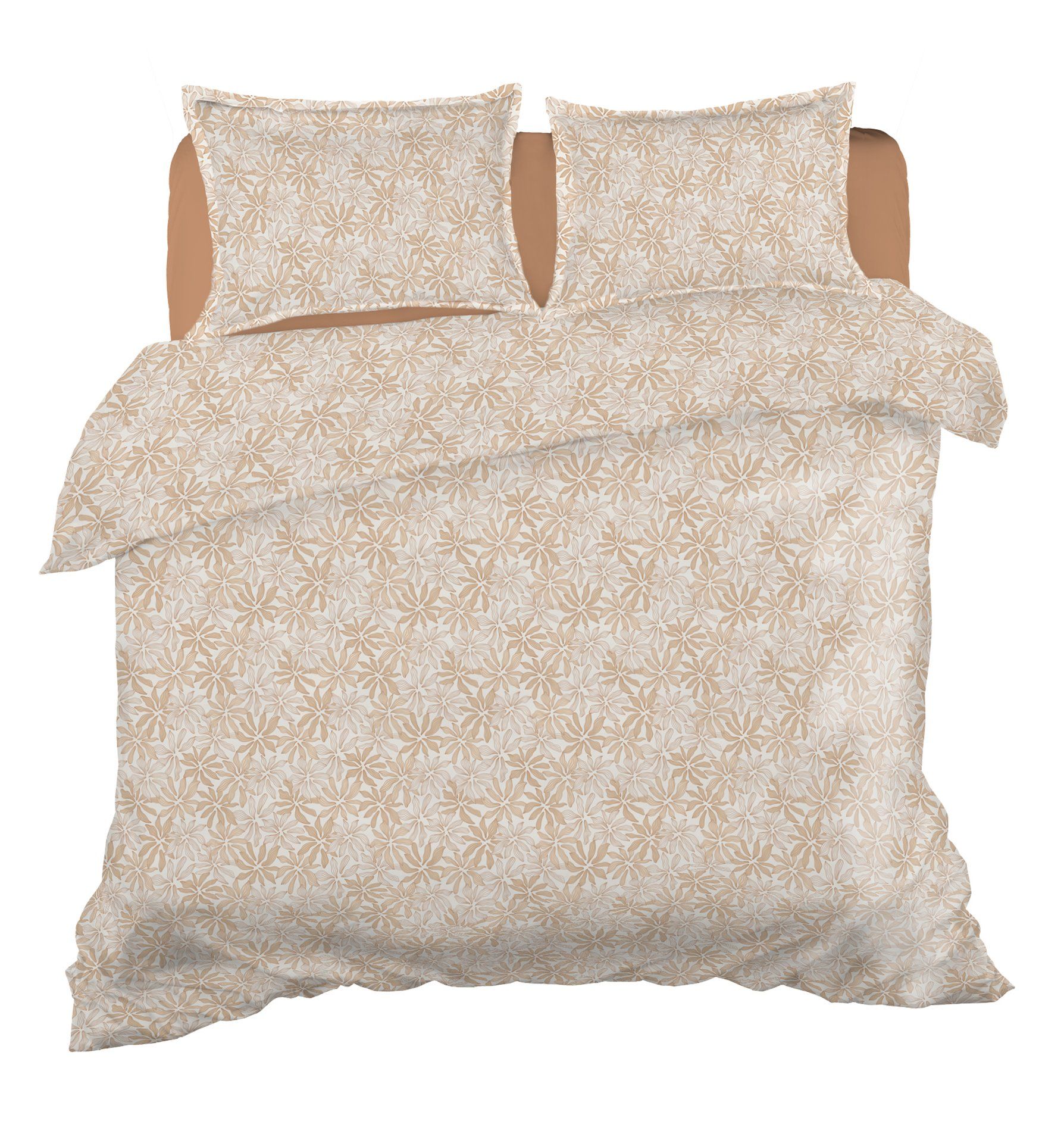 Livello Dekbedovertrek Selma Caramel 1 persoons | 1