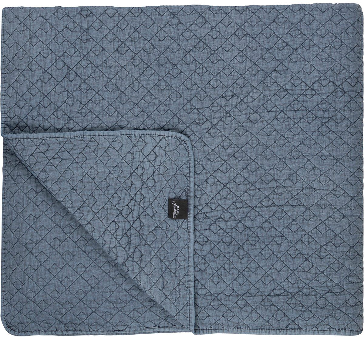 Livello Plaid Mr & Mrs Amsterdam Blue 220 x 260