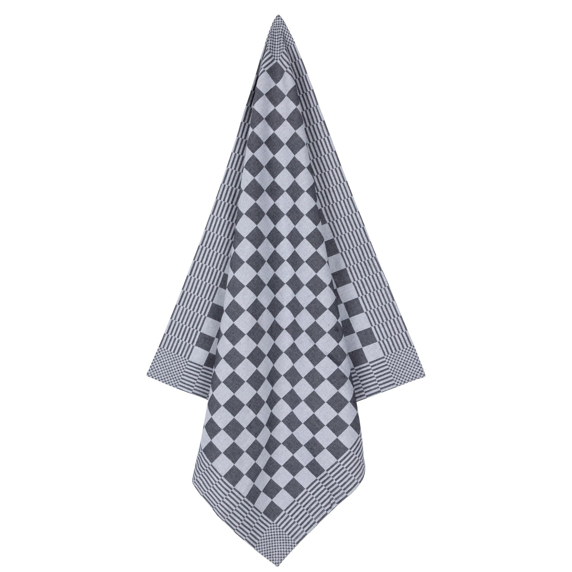 Livello Theedoek Kitchen Lover Ruit Black | 1