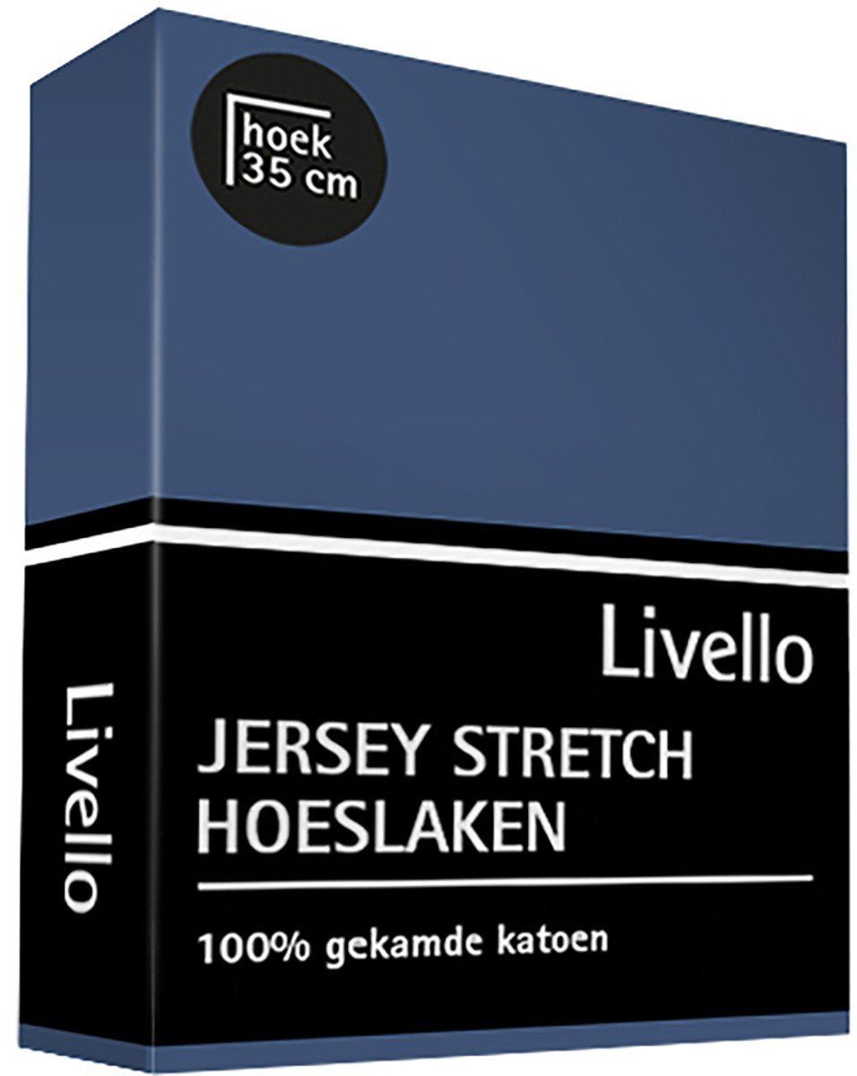 Livello Hoeslaken Jersey Denim  90x220x35