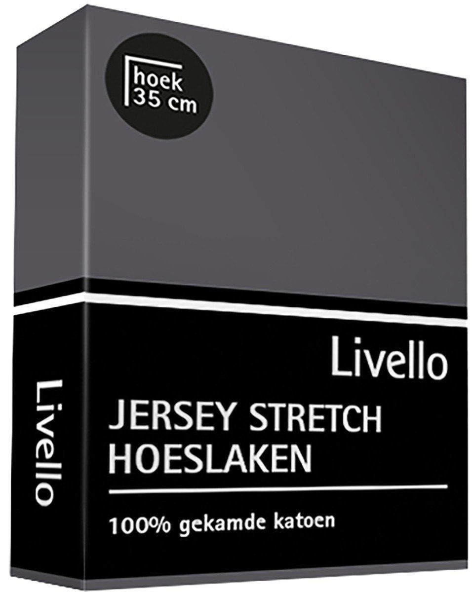 Livello Hoeslaken Jersey Dark Grey 90x220x35