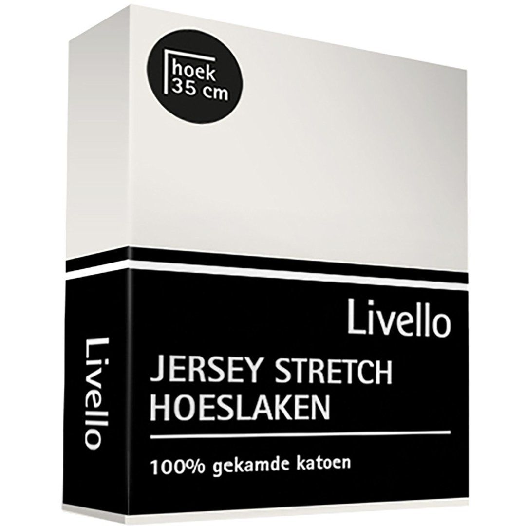 Livello Hoeslaken Jersey Offwhite  90x200x35