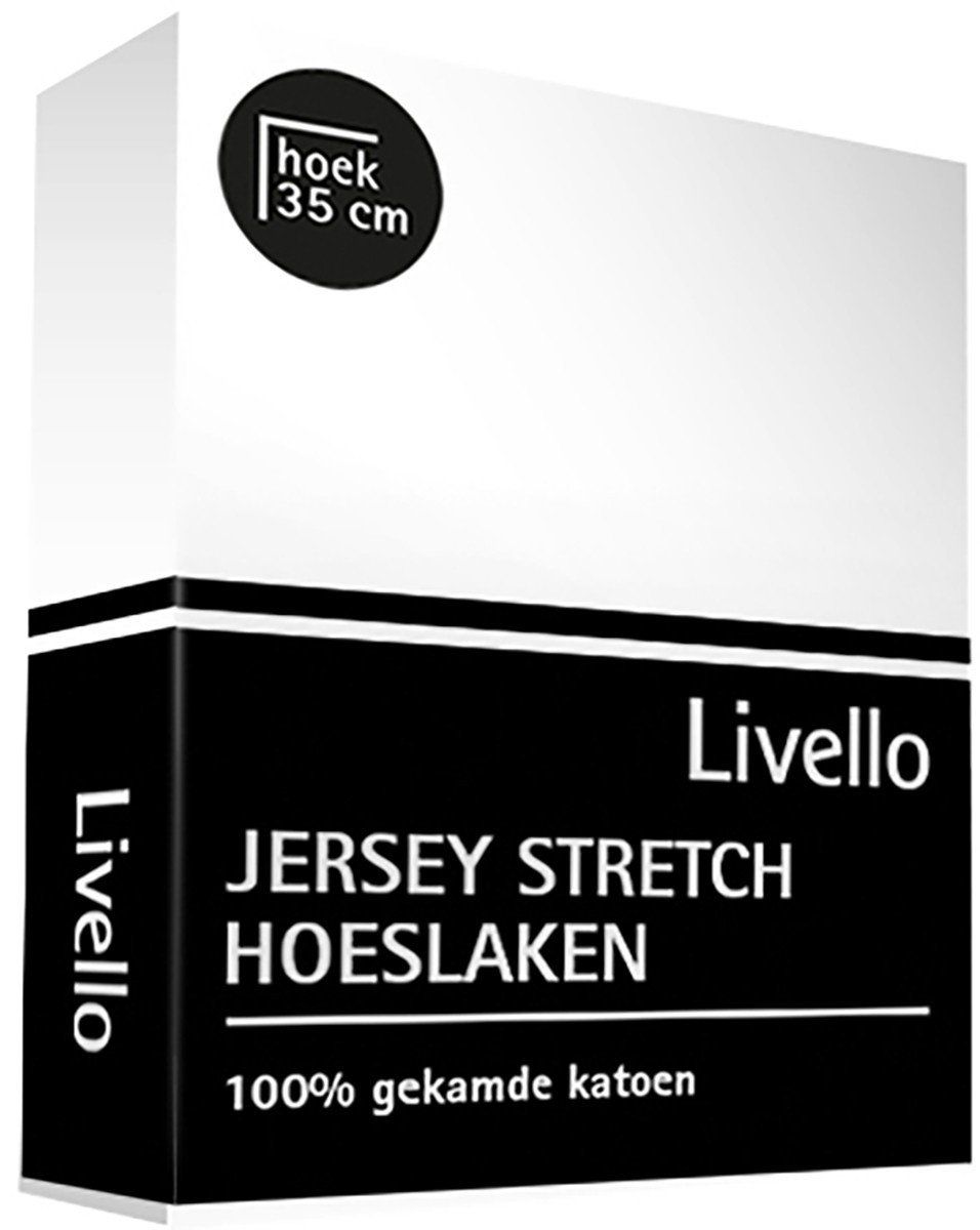 Livello Hoeslaken Jersey White 140x200x35