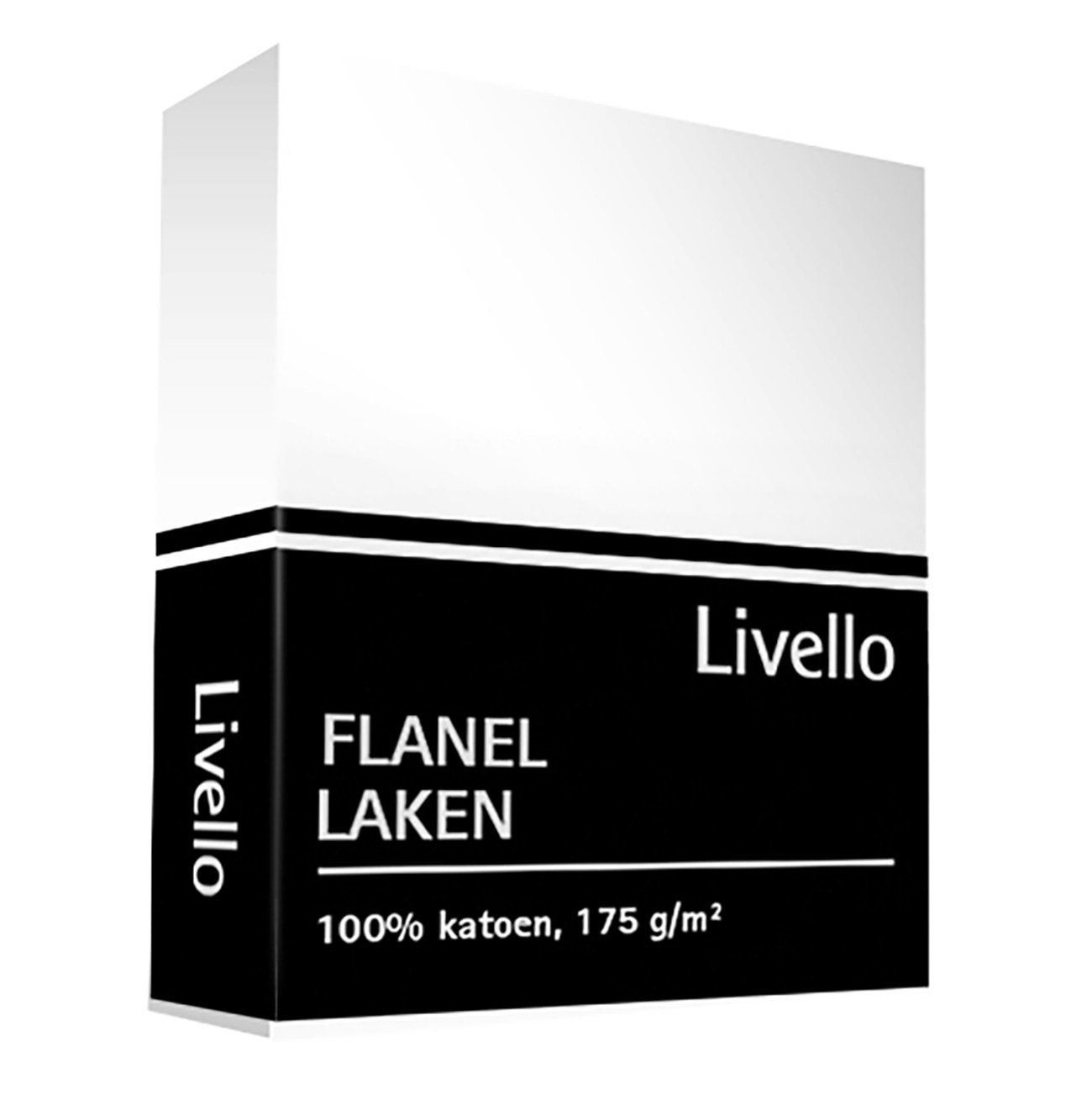 Livello Laken Flanel White 160x270