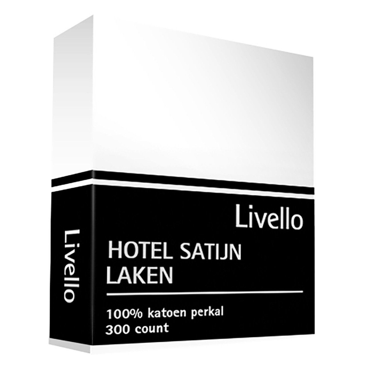 Livello Hotel Laken Satijn White 270x300